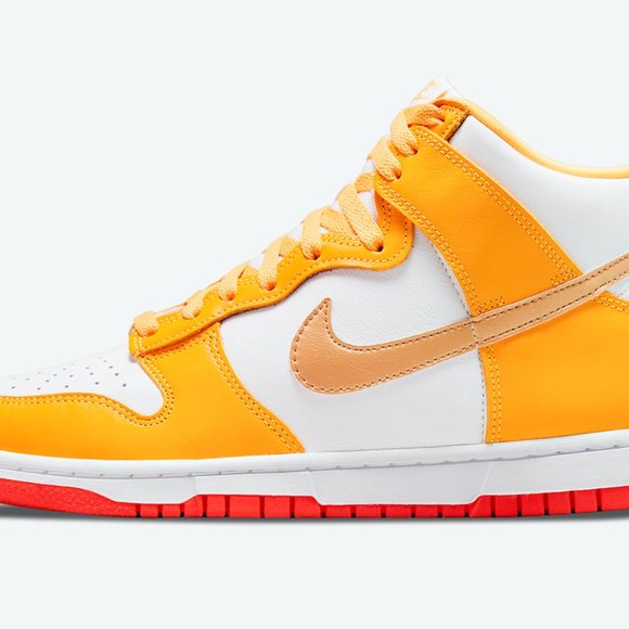 Nike Dunk High University Gold Womens Size 9.5 DQ4691-700 IN HAND READY … - Picture 8 of 10